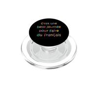 C'est une belle journée pour faire du français PopSockets PopGrip per MagSafe