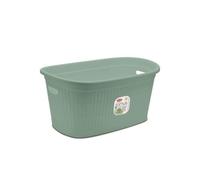 Cesta Bacinella Ovale Domus Green Tea 58 x 38 x 28 cm