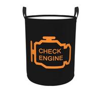 Cesta Biancheria Check Engine Light Portatile Ceste Portabiancheria Stabile Ceste Per La Biancherias Per Bedroom Giocattoli Vestiti 34X42Cm