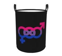 Cesta Biancheria Sporca Bisexual Symbol Multiuso Cesto Della Biancheria Stabile Ceste Per La Biancherias Per Bedroom Abiti Sporchi Camera 34X42Cm