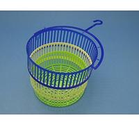 Cesta Cestino Porta mollette in plastica Forma Cilindro con Manico 1 pz