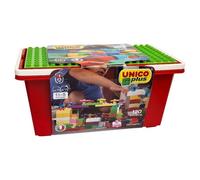 Cesta Costruzioni mattoncini secchio UnicoPlus 120pz - Androni 8502