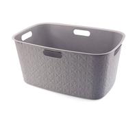 CURVER Softex 45L - Contenitore per biancheria da letto, design elegante, leggero e pratico, 70% riciclato, 59 x 39 x 27 cm, colore: tortora