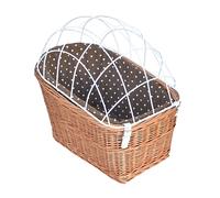 Cesta da bici Aumüller con griglia per portapacchi - L 56 x P 36 x H 50 cm
