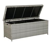 Cesta da Giardino in Polirattan Grigio 158 x 63 x 66 cm Modena