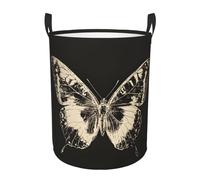 Cesta Del Bucato 40X50Cm, Vintage Swallowtail Cesto Portabiancheria Decorativa,Robusto Ceste Per La Biancherias Per Dorms Giocattoli Camera