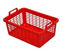 Cesta Del Bucato Angolare 80 L 80 CM Rosso Casa Culla Portatile Biancheria Box