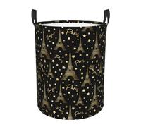 Cesta Del Bucato Paris Romantic Multiuso Ceste Portabiancheria Robusto Ceste Per La Biancherias Per Bucato Dorms Giocattoli 40X50Cm