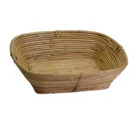 Cesta giunco naturale rettangolare cm 35xh9x31