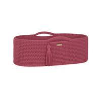 Cesta Mosè in cotone BOHO fatta a mano con materassino - fiore