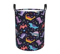Cesta Per Bucato Cartoon Dinosaur Con Manico Lavaggio Borsa Robusto Ceste Per La Biancherias Per Bagno Dorms Bedroom 40X50Cm