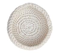 Cesta per gatti intrecciata Aumüller - beige: Ø 50 x H 15 cm