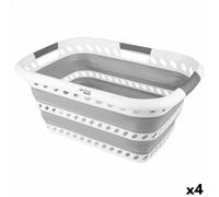 Cesta Pieghevole per i Panni Aktive polipropilene TPR 61 x 7,5 x 43 cm 61 x 2