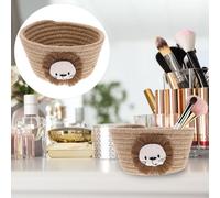 Cesta Porta Oggetti Paniere Piccolo Cestino Portaoggetti Intrecciato Mano