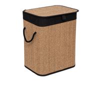 Cesta portabiancheria 41,5x30x50 cm Stemy marrone