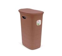 Cesta Portabiancheria con Coperchio Domus Mocha Mousse 36 Litri