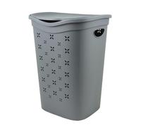 Cesta Portabiancheria da Bagno Grigio belli e forti 55 Litri