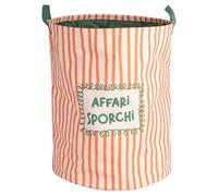 Cesta portabiancheria in tessuto con manici 40x50 cm, More Amor