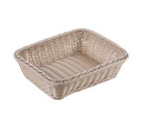 Cesta Portapane Buffet Beige in Polipropilene 32,5x26,5x10 cm - Paderno - Hotel