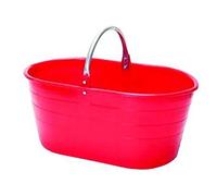 CESTA SECCHIO AGRICOLA OVALE PER RACCOLTA MANICO METALLO LT.25 FER 267205