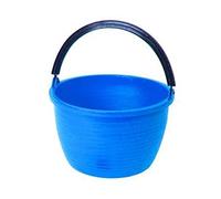 CESTA SECCHIO AGRICOLO TONDO CON MANICO DA 16 LT PER ALIMENTI RACCOLTA COLORI MISTI