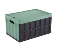 Cesta Tontarelli 8034118814 CARGO Pieghevole con Coperchio Nero e Salv