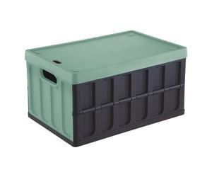 Cesta Tontarelli 8034118814 CARGO Pieghevole con Coperchio Nero e Salv