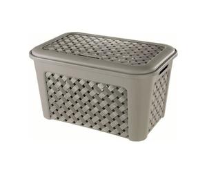 Cesta Tontarelli 8105406908 Arianna portabiancheria con coperchio talpa