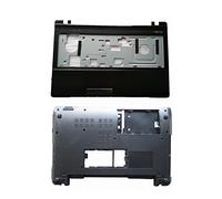 C'EsTBon Nuovo Caso Inferiore Compatibile for ASUS A53T K53U K53B X53U K53T K53TA K53 X53B K53Z K53BY A53U X53Z 13GN5710P040-1 Copertura Palmrest for Laptop Joyous(Bottom And Palmrest)