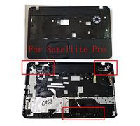 C'EsTBon Nuovo Copertina del Caso Compatibile for Il Satellite Toshiba L850 L855 C850 C855 C855D Poggiapolsi Coperchio Senza Coperchio della Base di Base touchpad/Laptop Joyous(C Shell 2)