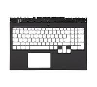 C'EsTBon Nuovo Copertina del Caso Compatibile for Lenovo Legion 5-1 5IMH05H -15IMH05-15ARH05H -15ARH05 Coperchio Grigio Palmrest/Coperchio di Base di Base del Laptop Joyous(Gray C No touchpad)