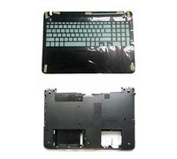 C'EsTBon Shell di Laptop Compatibile for Sony Vaio SVF152 SVF15 FIT15 SVF153 SVF1541 SVF152A29V Coperchio Superiore/Coperchio della Custodia Inferiore Palmrest Joyous(Black Small Return D)
