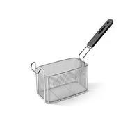 Cestelli for friggitrice in acciaio inox a rete rettangolare con manico e gancio for patatine fritte