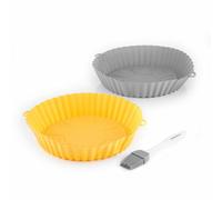 Cestelli in silicone con spazzola Innovagoods Mollicon per friggitrici ad aria 2 unità
