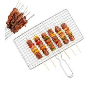 Cestelli per Barbecue da Grigliare Griglia in Acciaio Grande