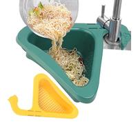 Cestello angolare per lavello, 2 pezzi, espandibile e resistente all'intasamento, per, raccoglitore per rifiuti alimentari nel lavello della cucina, per rifiuti, rifiuti alimentari, cibo