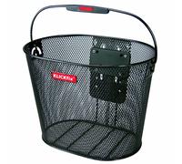 Klickfix Narrow Mesh Basket 16l Nero Black