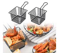 Cestello antiruggine per frittura per francese con portatile per pranzo all'a