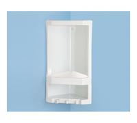 Cestello box doccia Gedy, modello 8079 02, Angolare, colore Bianco, per da bagno