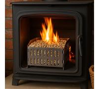 Cestello bruciatore a pellet per stufe, camino, campeggio e riscaldamento