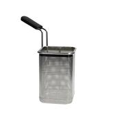 Cestello cesto cuocipasta modular 1/6 con maniglia laterale professionale in acciaio inox con impugnatura cuoco chef accessorio ricambio base scolapasta colapasta