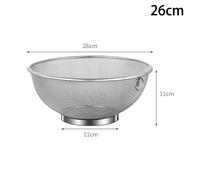Cestello colino in acciaio grado 304 design a rete fine per uso cucina