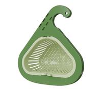 Cestello colino per lavello - raccogli alimenti con beccuccio con supporto di drenaggio | Cestino per rubinetto da cucina per verdure, frutta, preparazione, cucina e lavaggio dei | Ideale per