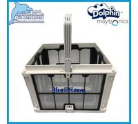 CESTELLO CON CARTUCCE FINI DI RICAMBIO PER ROBOT DOLPHIN MAYTRONICS serie Z