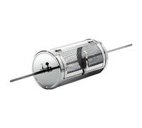 Cestello cuoci vapore Inox rotativo per barbecue Cromo lucido CESROTCOT