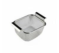 Cestello di pulizia a rete, griglia fine in acciaio inox, detergente per
