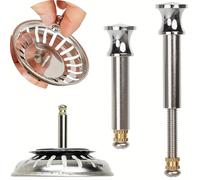 Cestello di ricambio per filtro, 1 confezione, per funzionamento eccentrico, sporgenza da 27 a 57 mm in profondità nello scarico, perno Ø 8 mm, vite in ottone