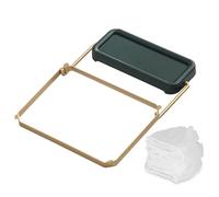 Cestello di scarico, colino pieghevole per lavello, 20 x 20 x 4 cm, resistente agli odori, design , materiale durevole, grigio, per cucina, bagno, casa e uso commerciale