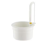 Cestello di Scarico da Cucina, Scolapasta Anti-intasamento, Pressa Sospesa, Scarico Automatico, Cestello per Filtro da Appendere, per Frutta e Verdura Pulito