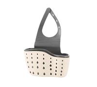 Cestello Di Scarico For La Casa, Supporto For Lavello Da Cucina, Regolabile, Spugna For Sapone, Cestino Di Scarico Appeso, Accessori Da Cucina(Beige)